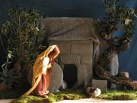 Maria sieht die Engel im Grab - Anklicken zur Großansicht !
