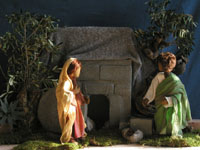 Jesus (nicht der Gärtner) spricht Maria an - Anklicken zur Großansicht !