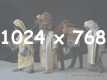 Wanderung der 3 Könige, Format 1024x768 pixel